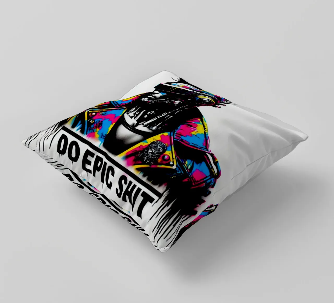 do epic shit – Stencil, Graffiti & Streetart cuscino da STAN Z.