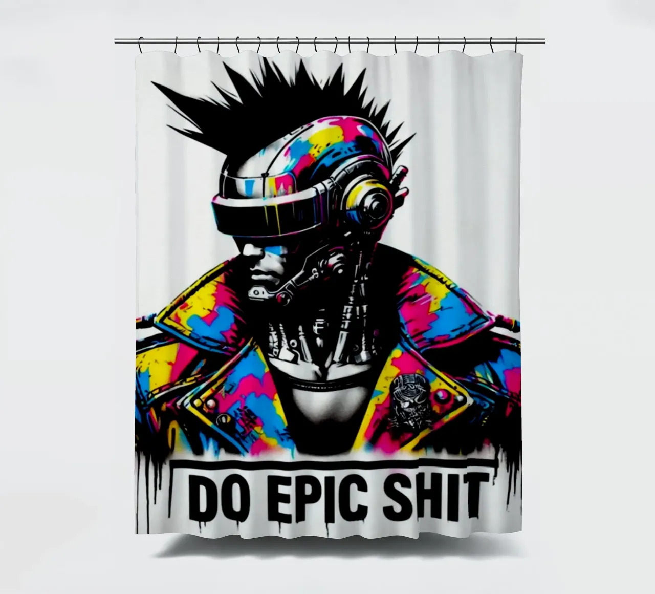 do epic shit – Stencil, Graffiti & Streetart tenda da doccia da STAN Z.