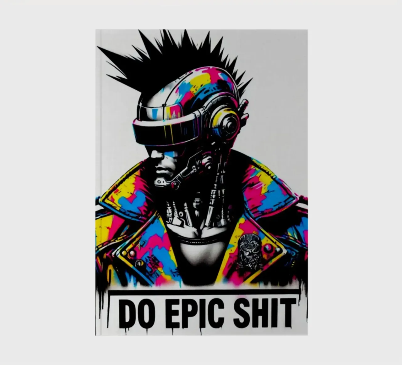 do epic shit – Stencil, Graffiti & Streetart notebook by STAN Z.