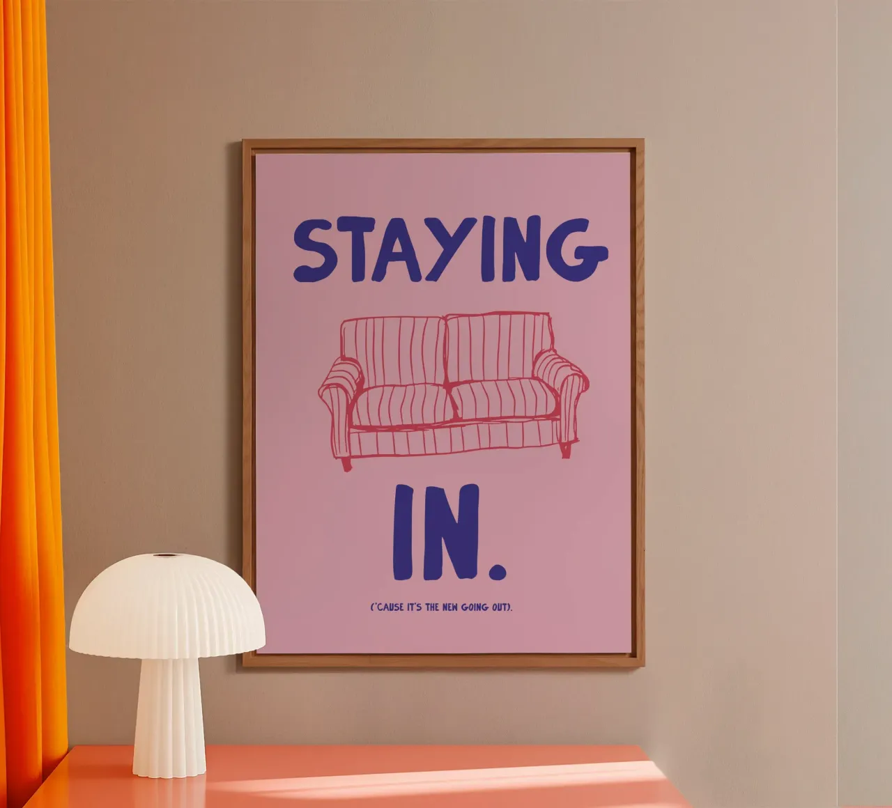 Staying In alluminio dibond da treechild