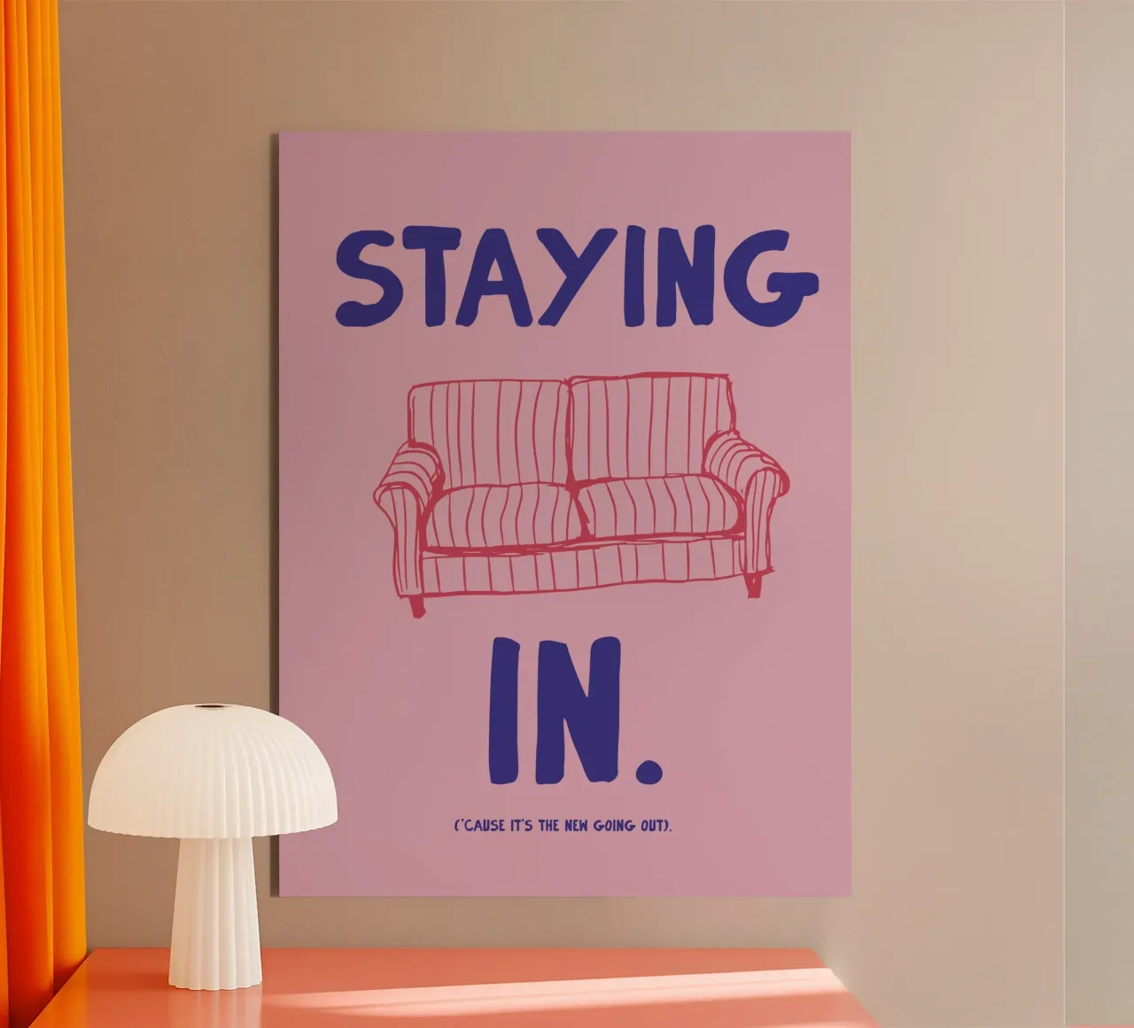 Staying In alluminio dibond da treechild