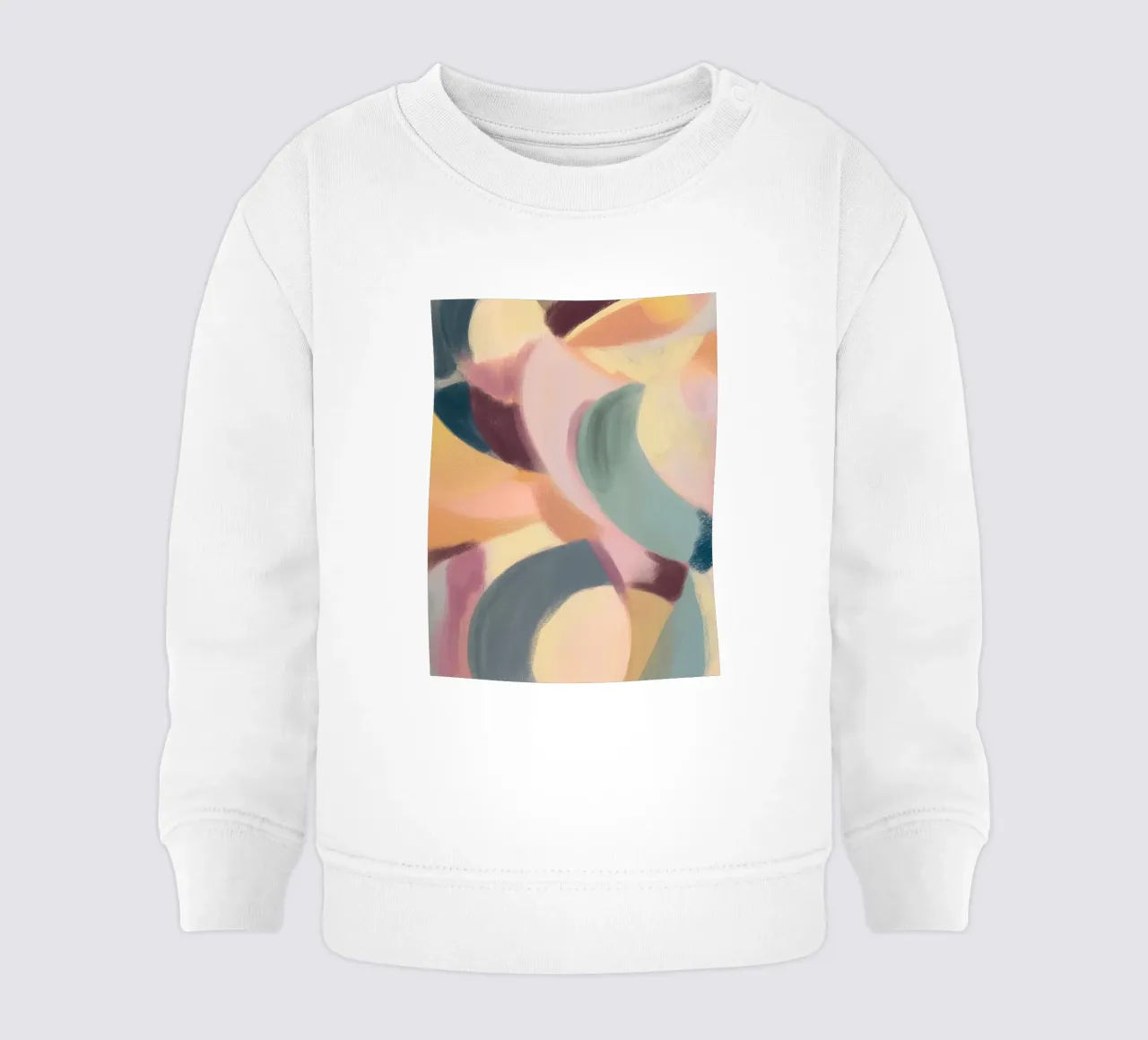 Pastel Chalk Impression felpa neonato da treechild