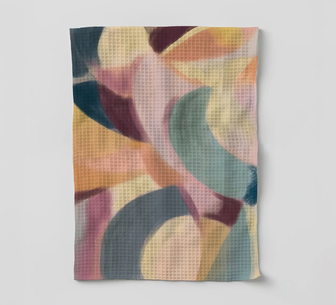 Pastel Chalk Impression tea towel by treechild
