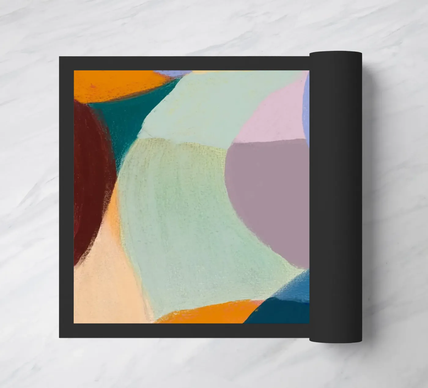 Soft Chalk Impression deurmat van treechild