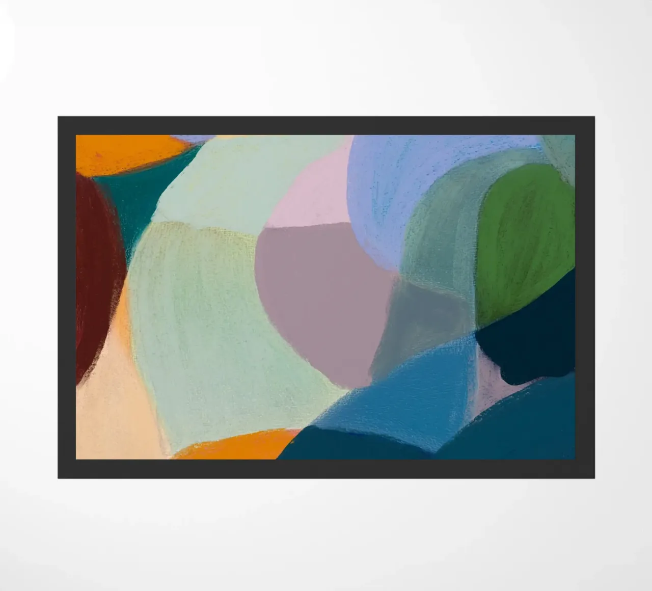 Soft Chalk Impression deurmat van treechild