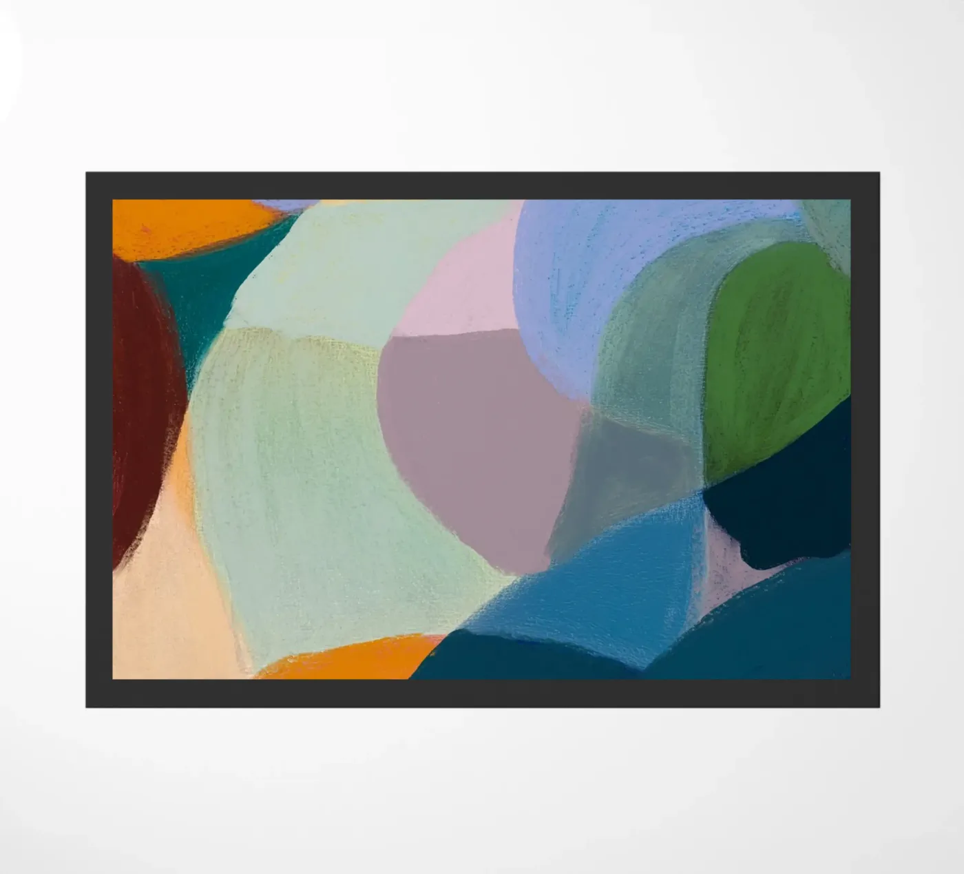 Soft Chalk Impression doormat by treechild