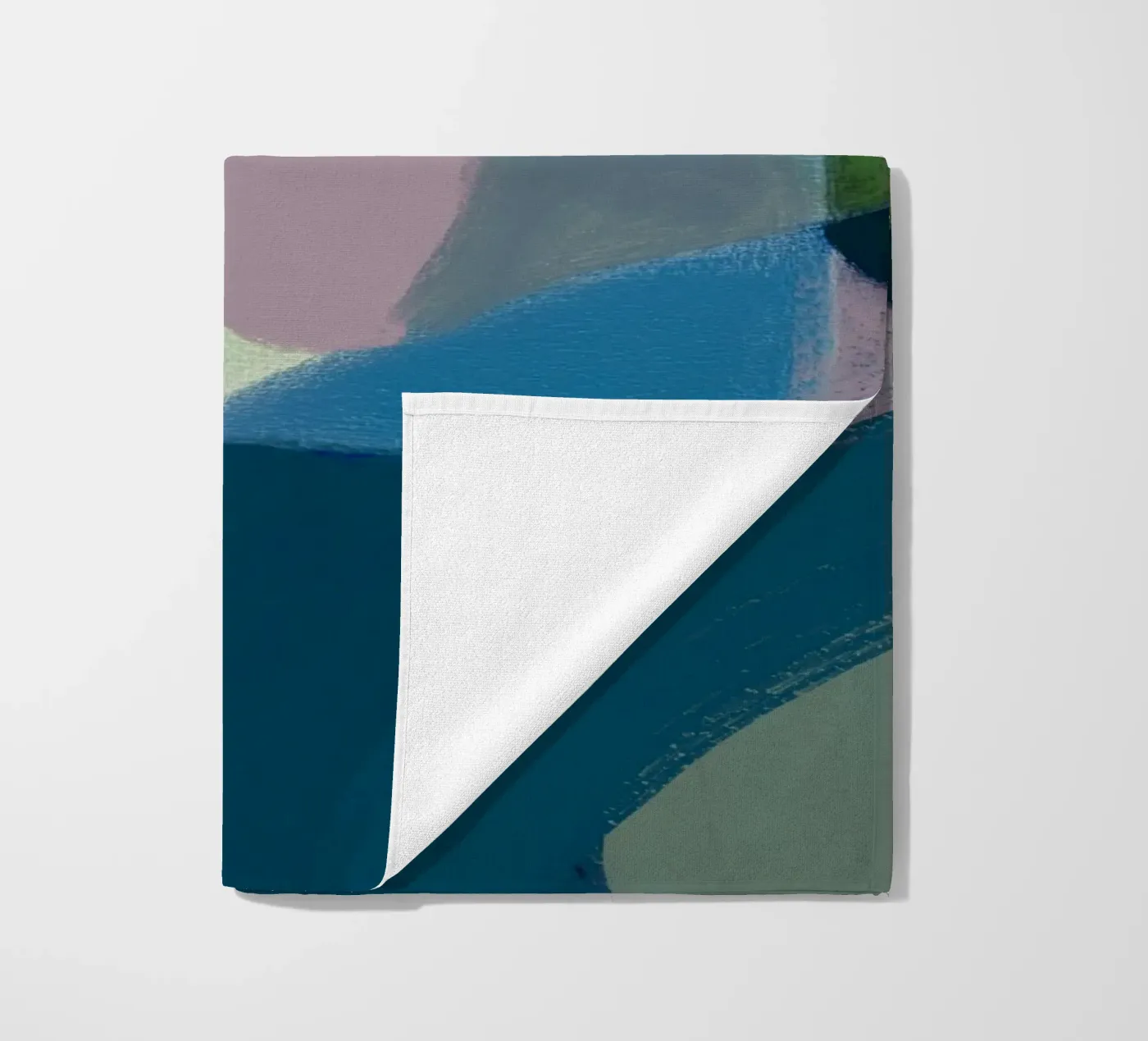 Soft Chalk Impression beach towel by treechild