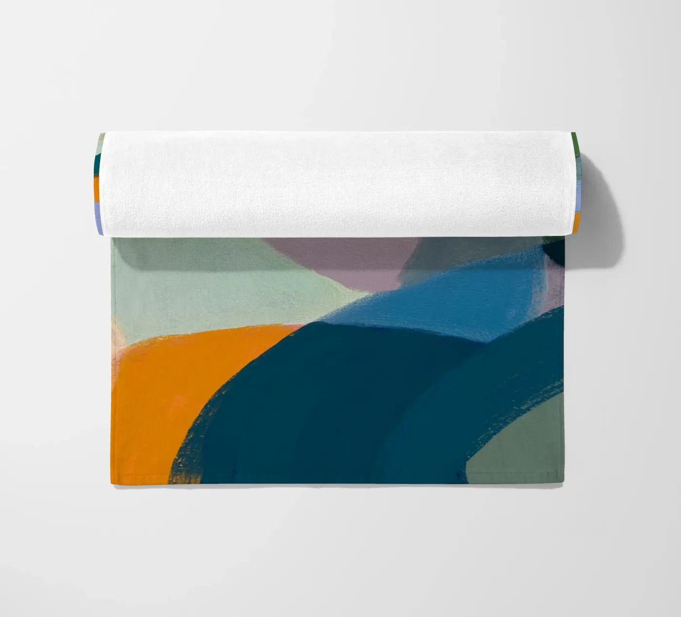 Soft Chalk Impression beach towel by treechild