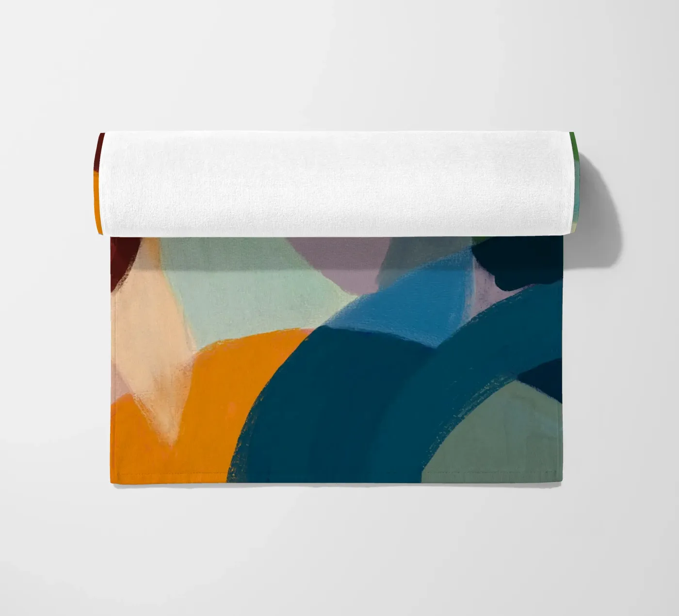 Soft Chalk Impression beach towel by treechild