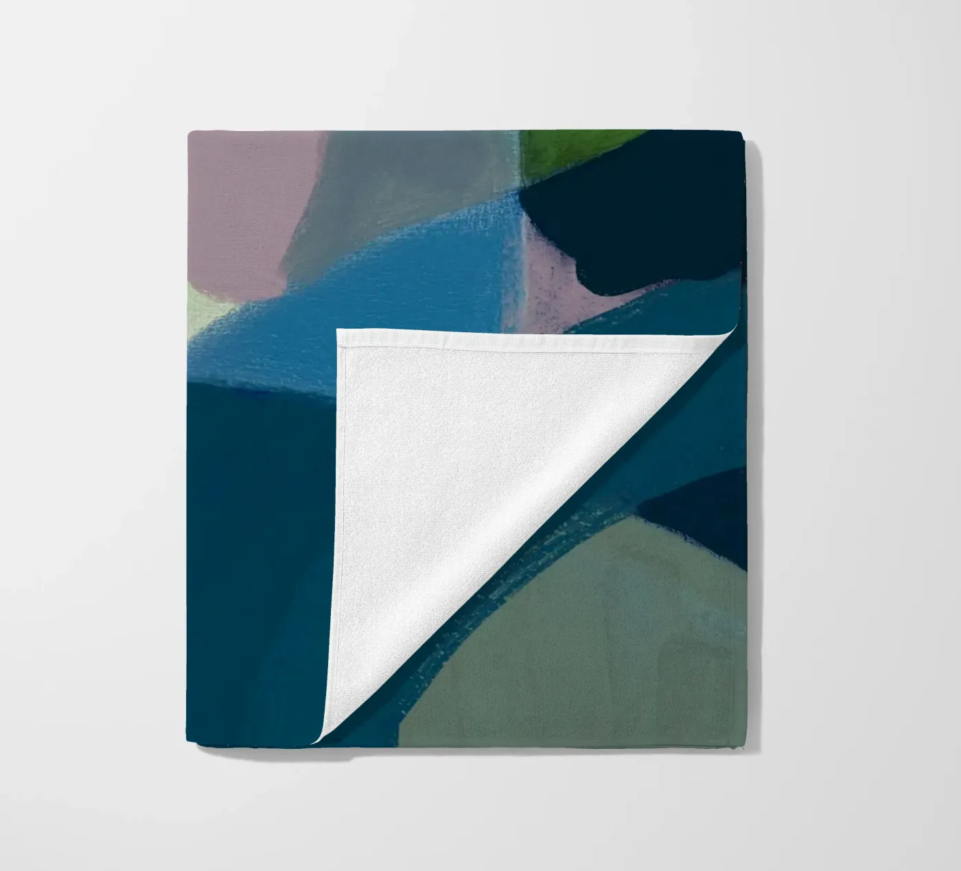 Soft Chalk Impression beach towel by treechild