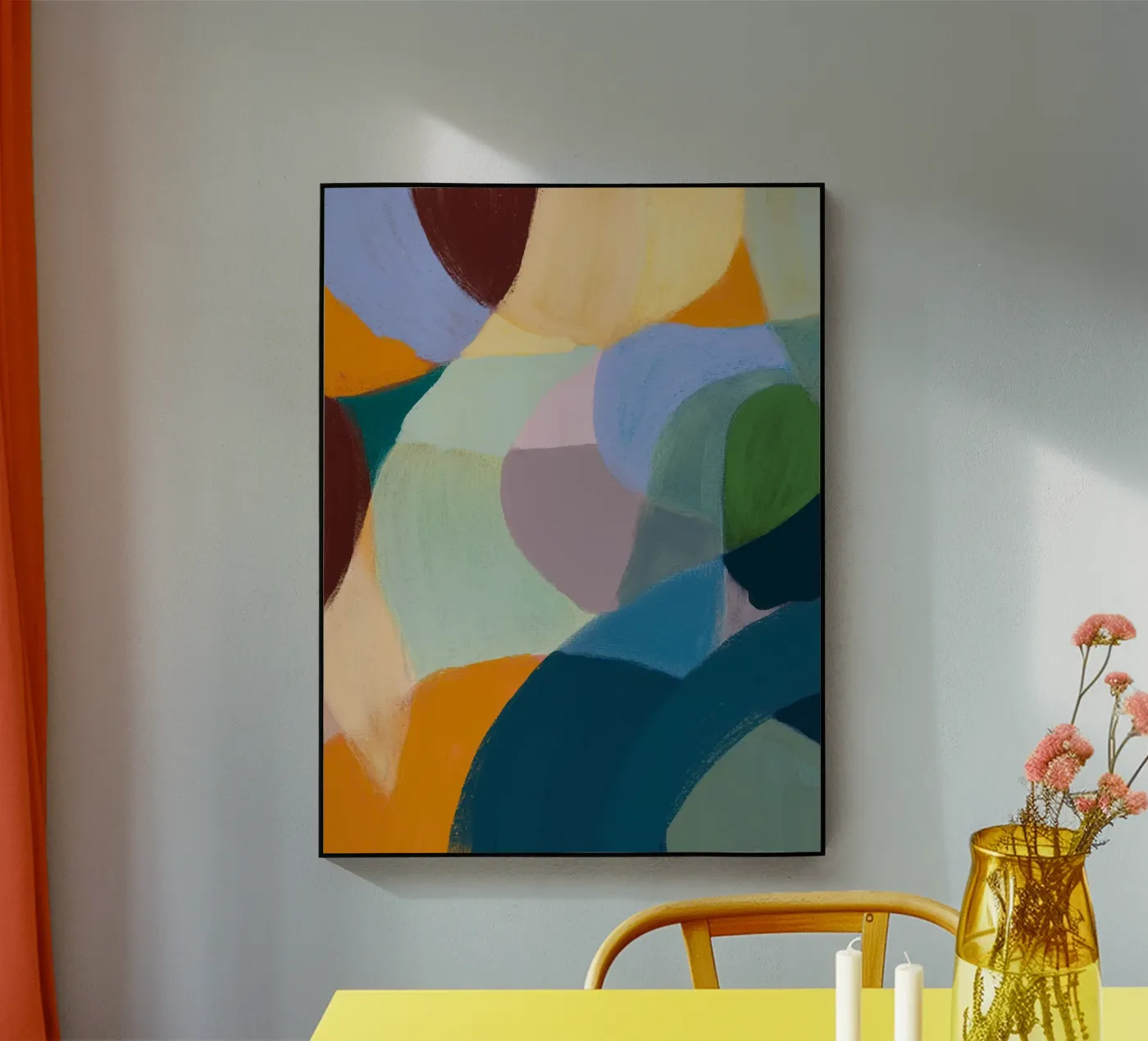 Soft Chalk Impression Acryl-Glas von treechild