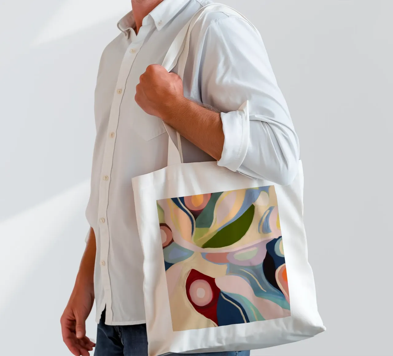 Soft Color Impression borsa in juta da treechild