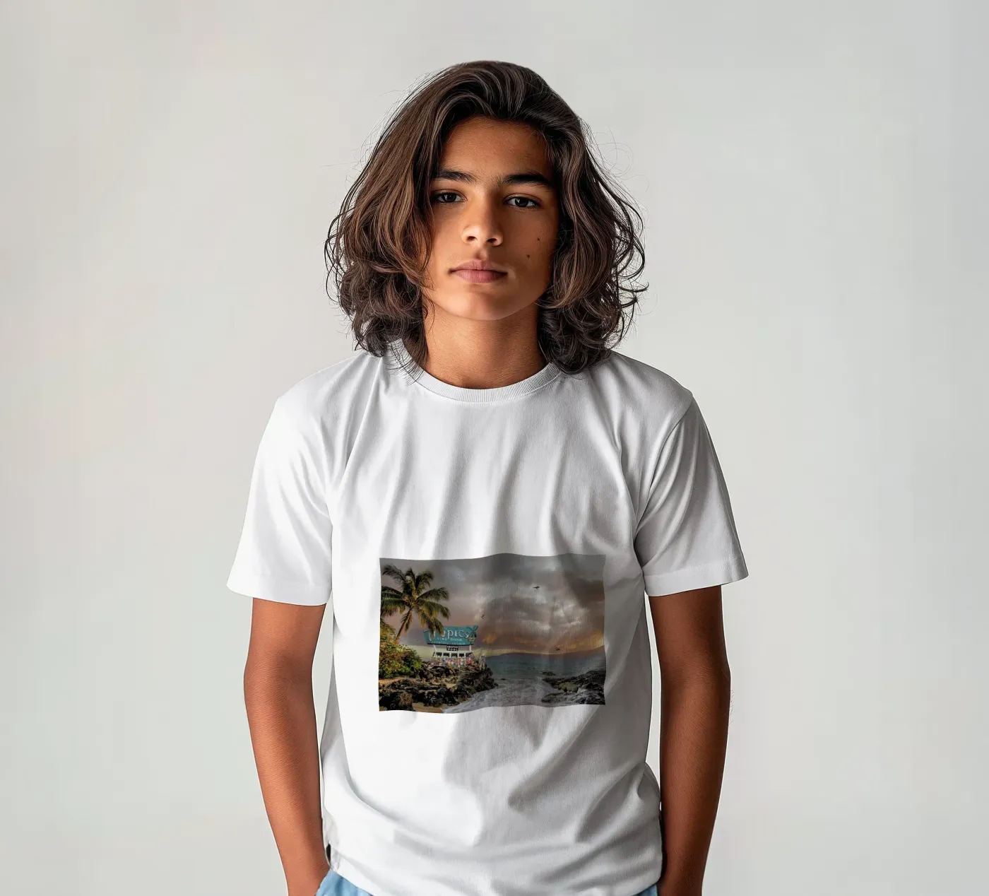 Tropical Compression t-shirt bambini da Jason Brueck