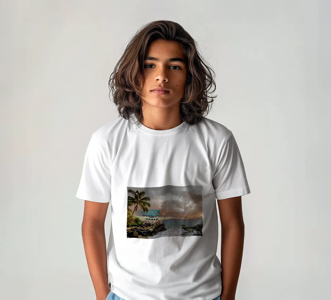 Tropical Compression t-shirt bambini da Jason Brueck
