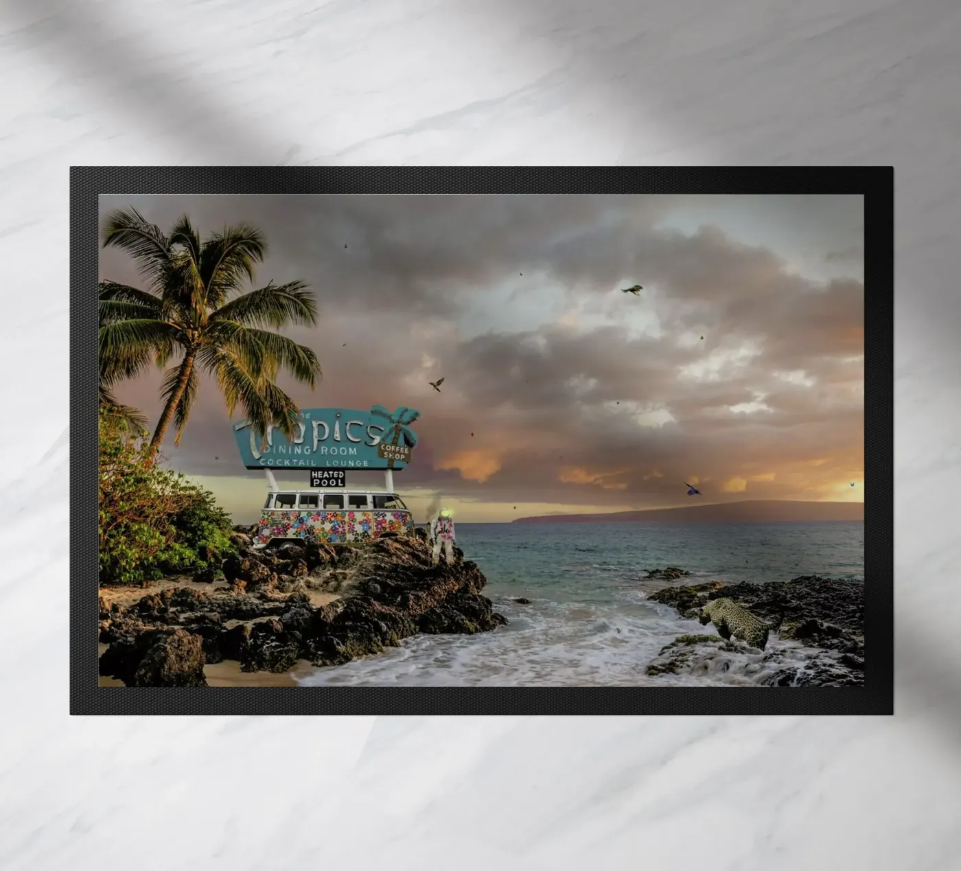 Tropical Compression paillasson de Jason Brueck