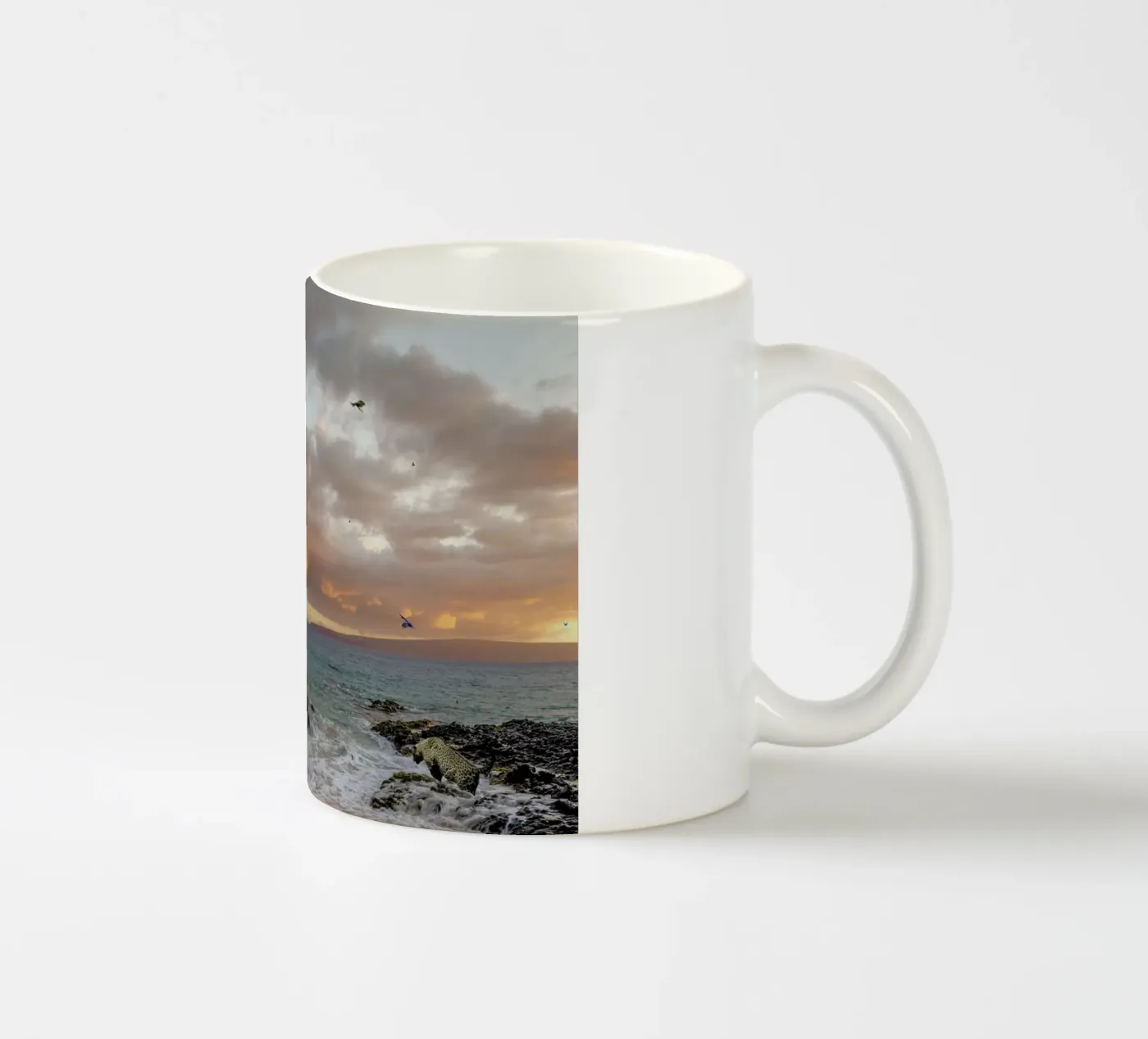 Tropical Compression ceramic mug by Jason Brueck