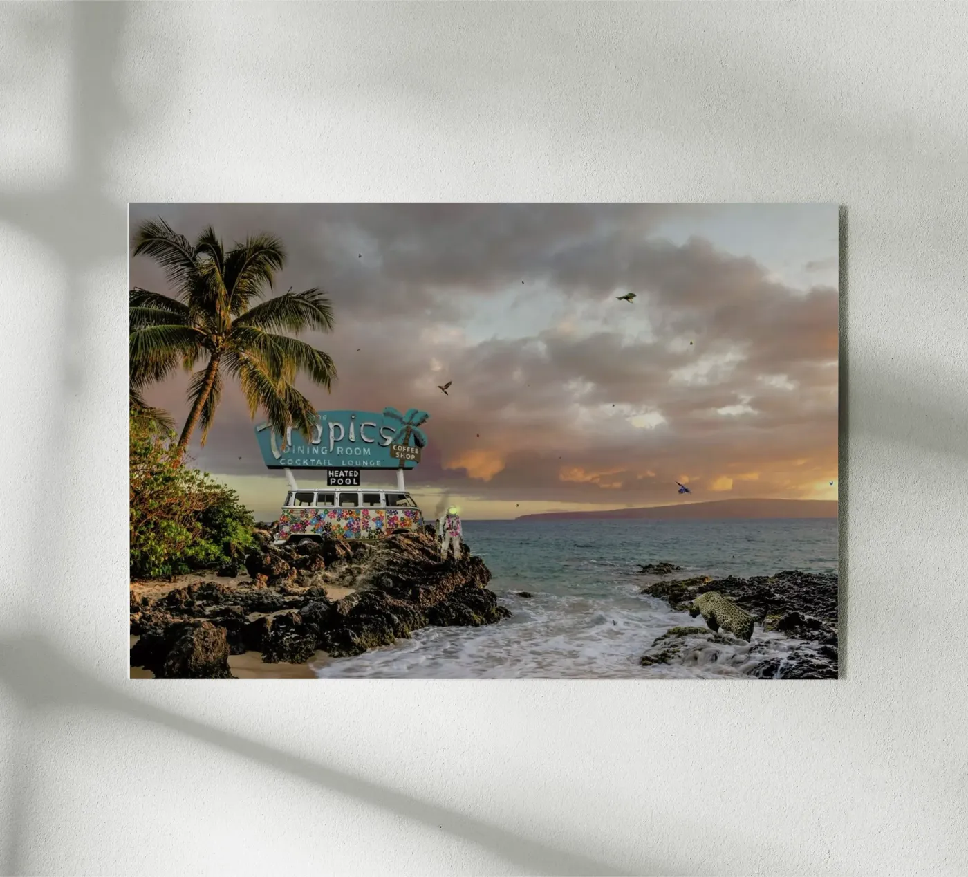 Tropical Compression plexiglas de Jason Brueck