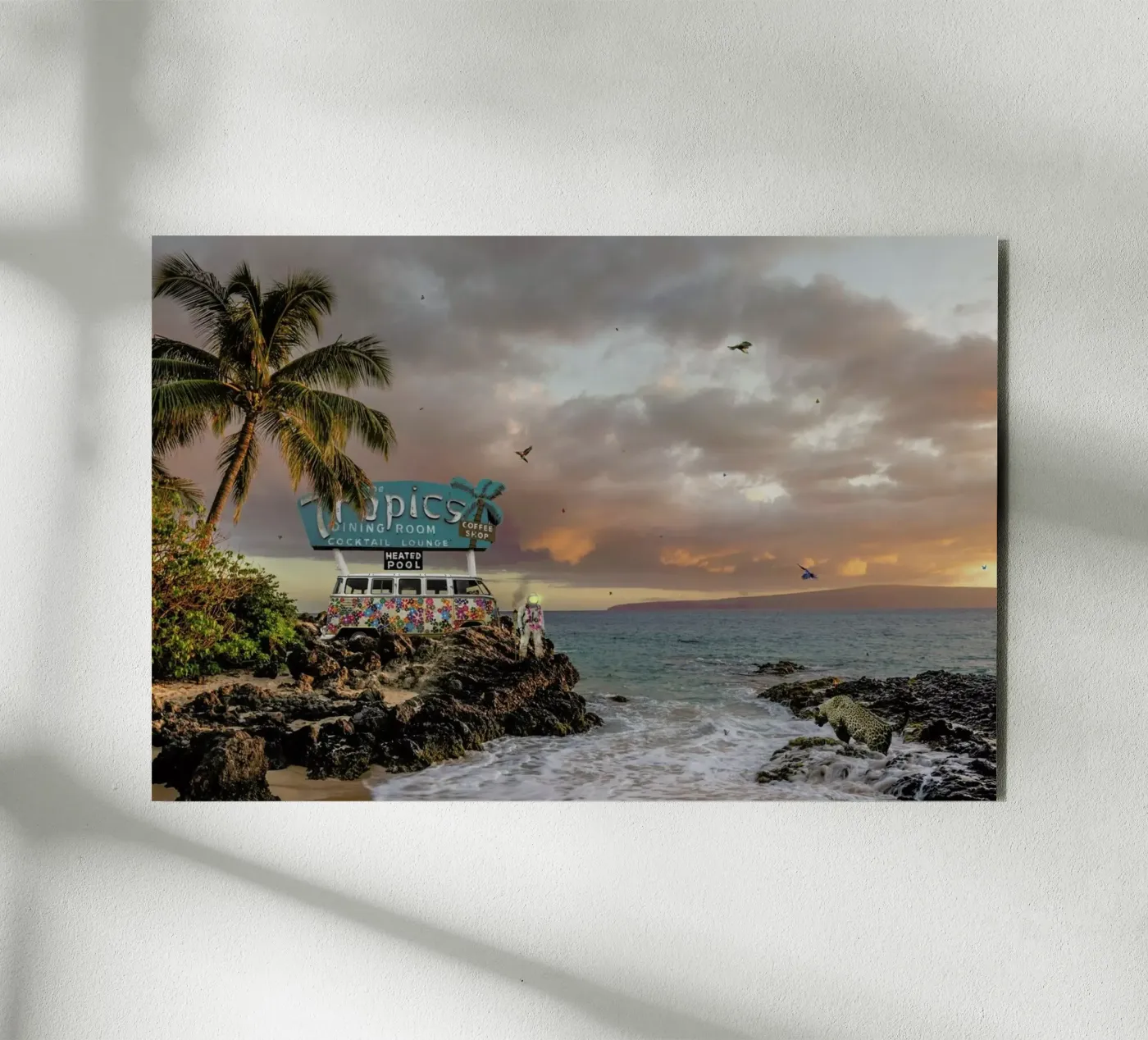 Tropical Compression forex plate by Jason Brueck