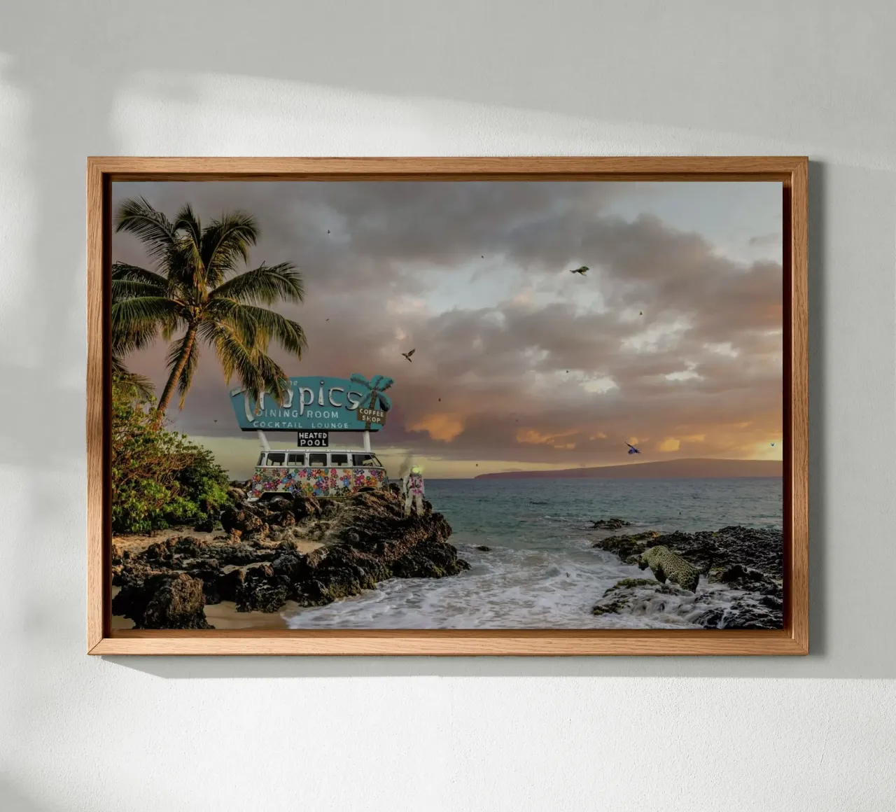 Tropical Compression Leinwand von Jason Brueck