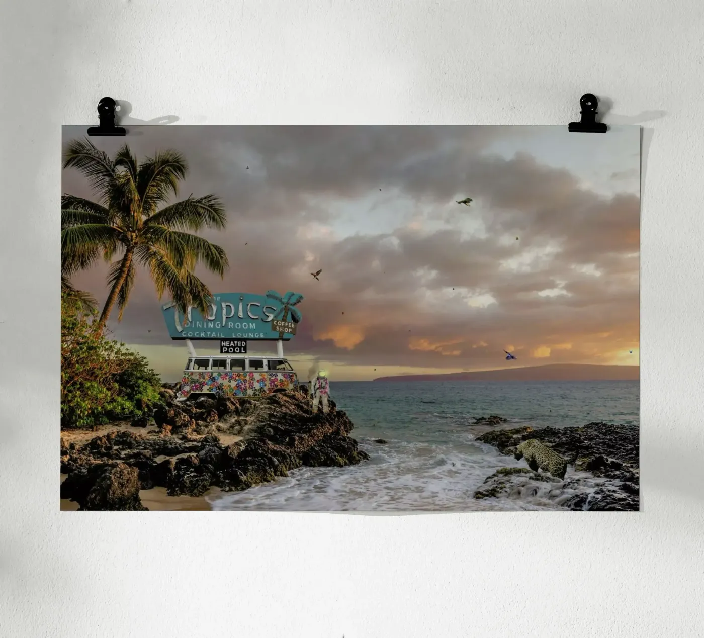 Tropical Compression Poster von Jason Brueck