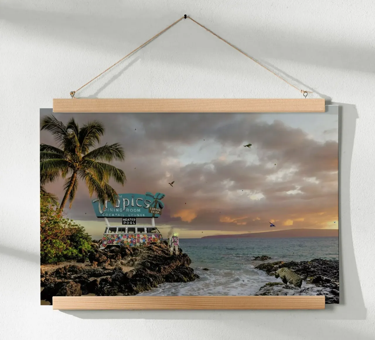 Tropical Compression poster by Jason Brueck