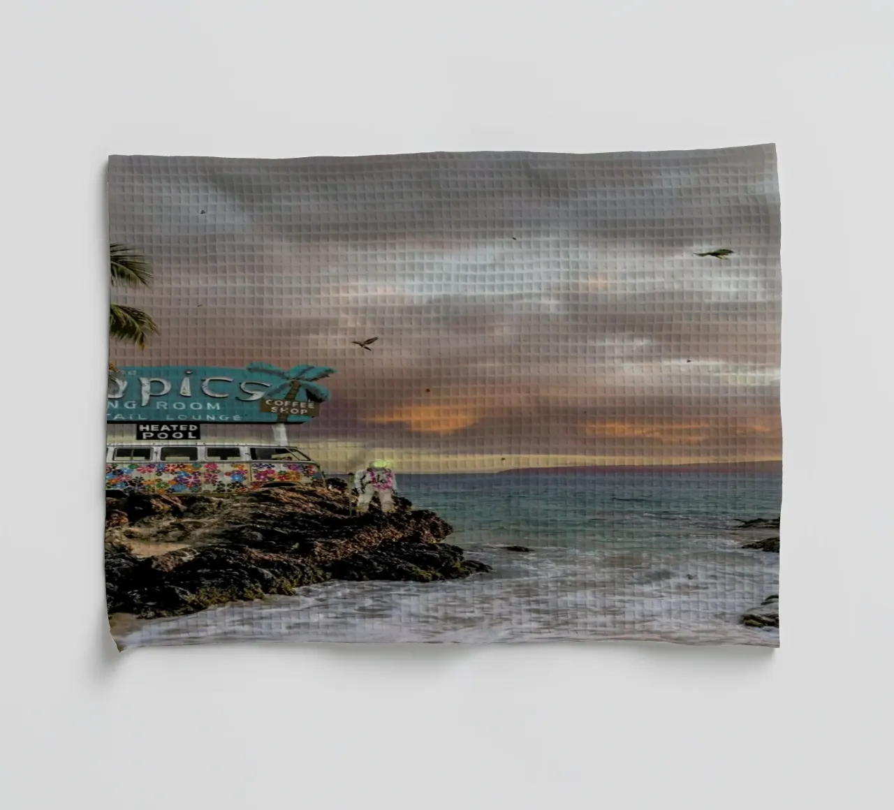 Tropical Compression Geschirrtuch von Jason Brueck