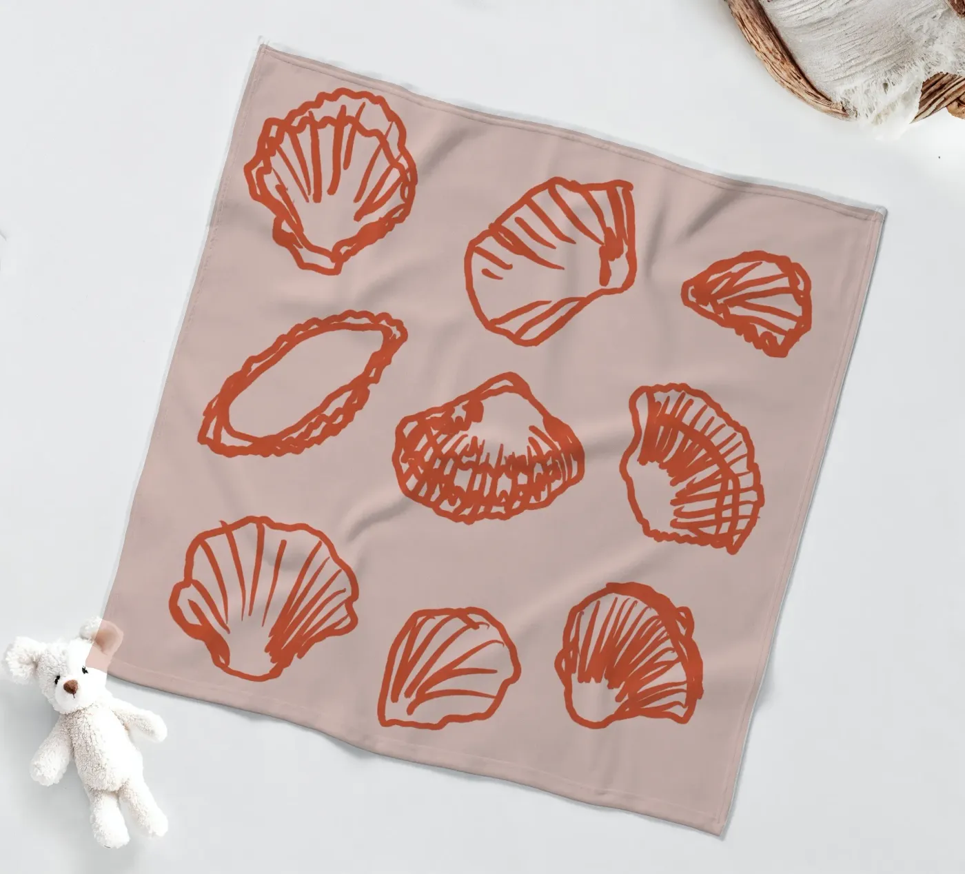 Shell Secrets No 1 Fleecedecke von treechild