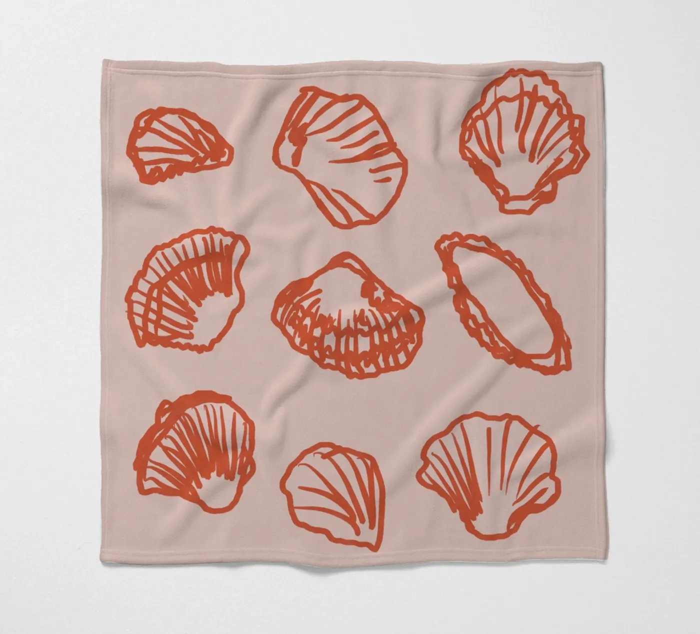 Shell Secrets No 1 Fleecedecke von treechild