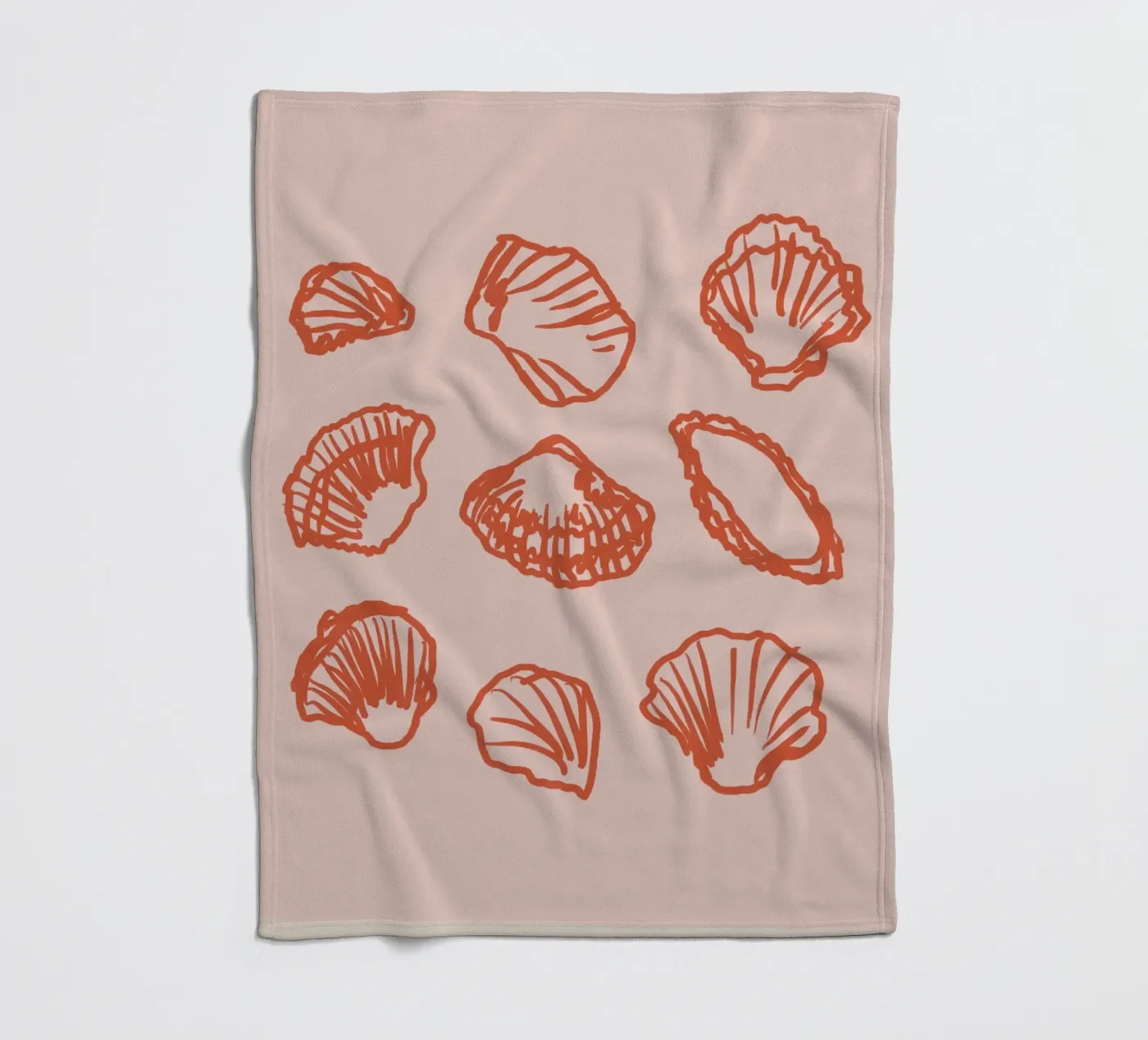 Shell Secrets No 1 Fleecedecke von treechild