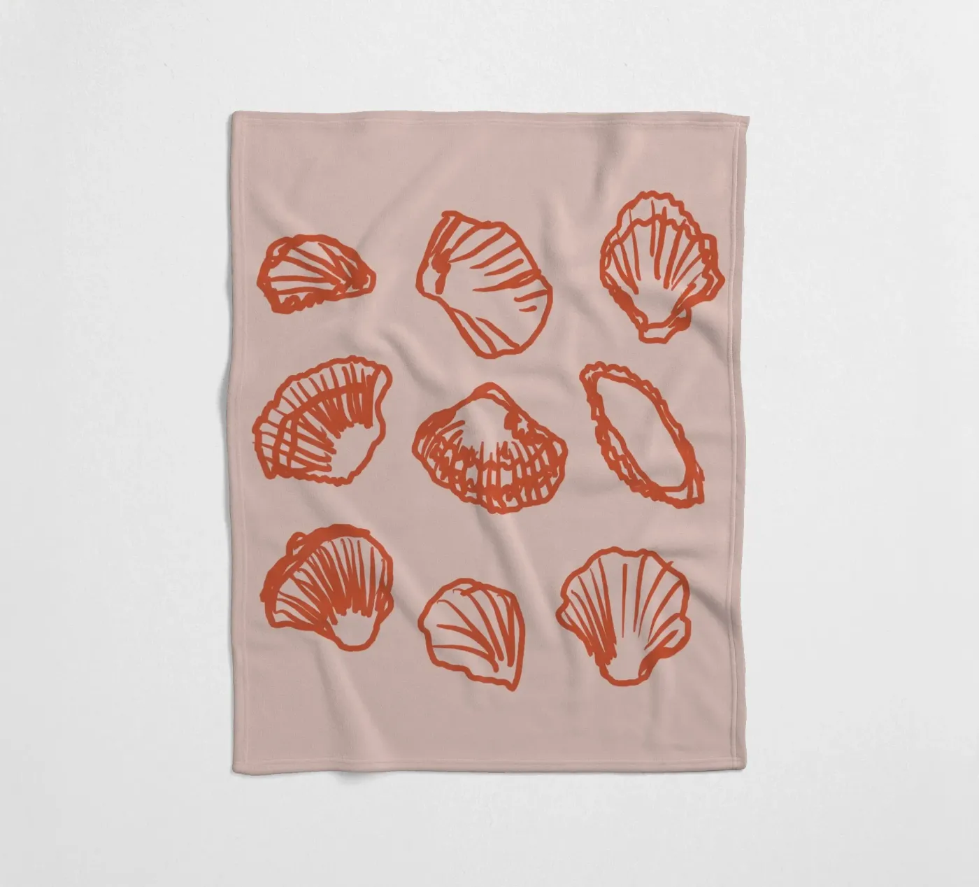 Shell Secrets No 1 Fleecedecke von treechild