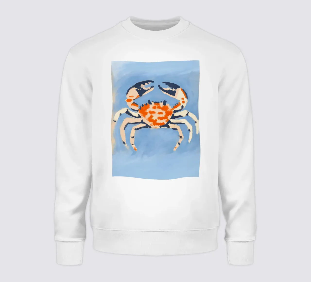 Ruby Crab felpa da treechild
