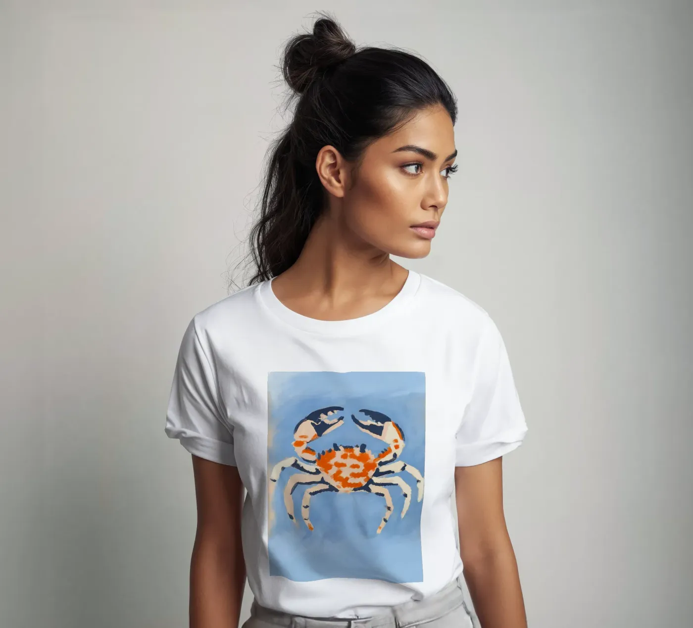Ruby Crab t-shirt by treechild
