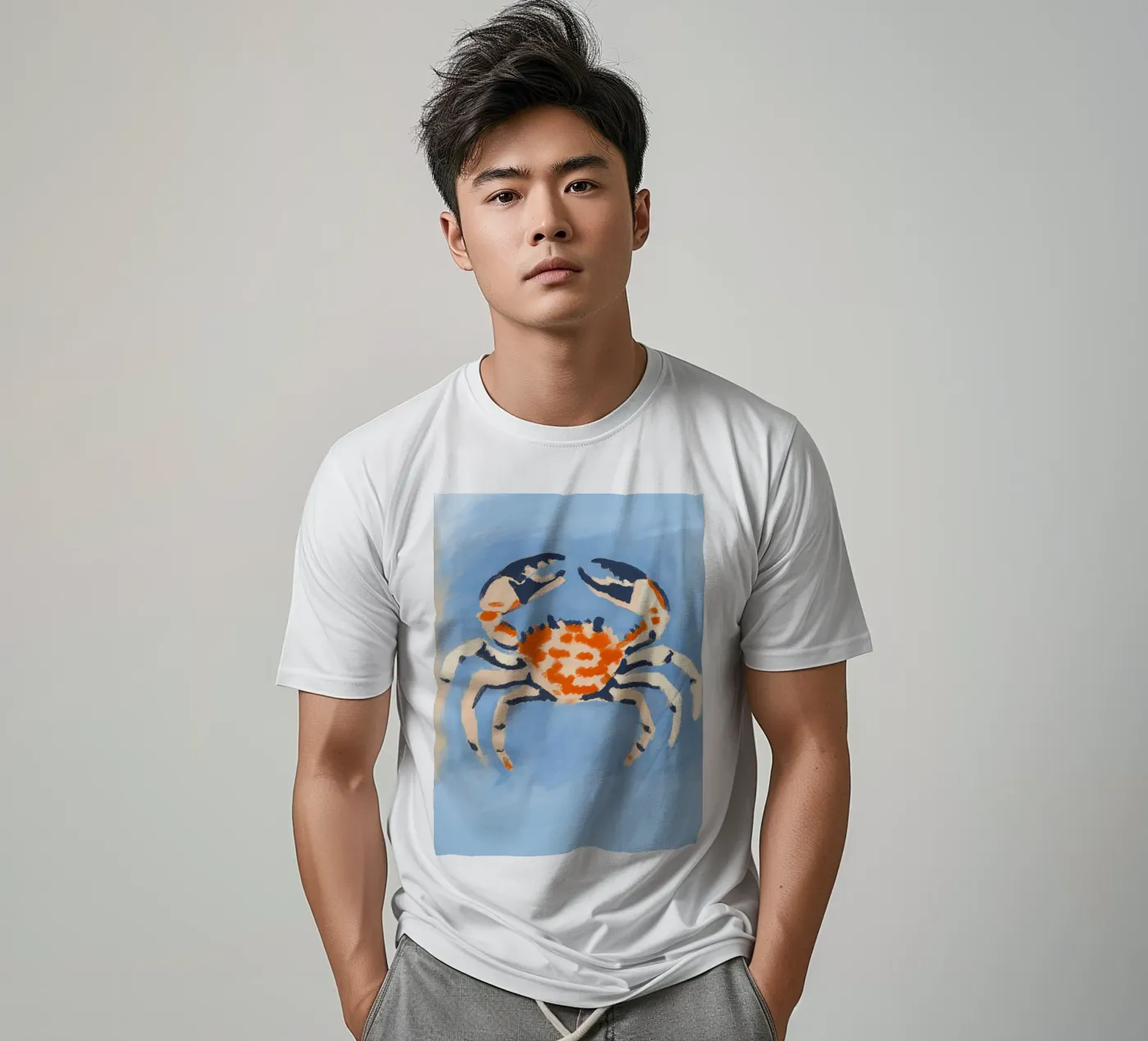 Ruby Crab t-shirt by treechild
