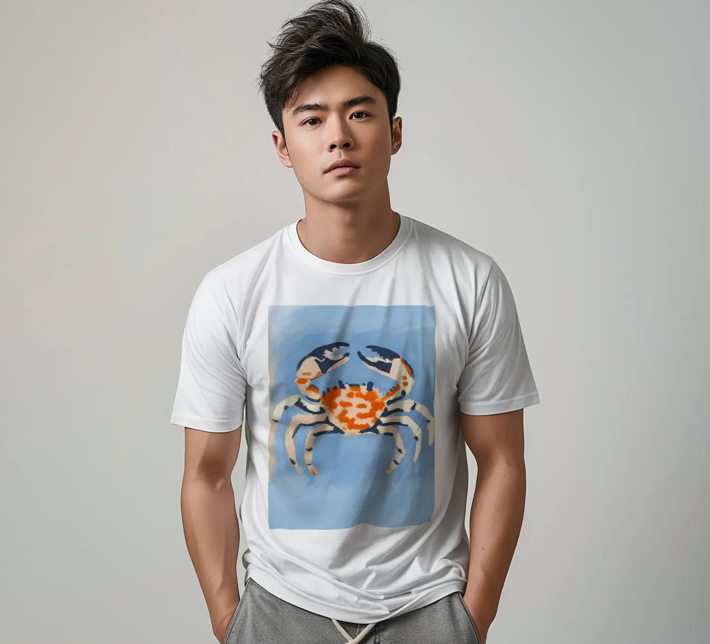 Ruby Crab t-shirt by treechild