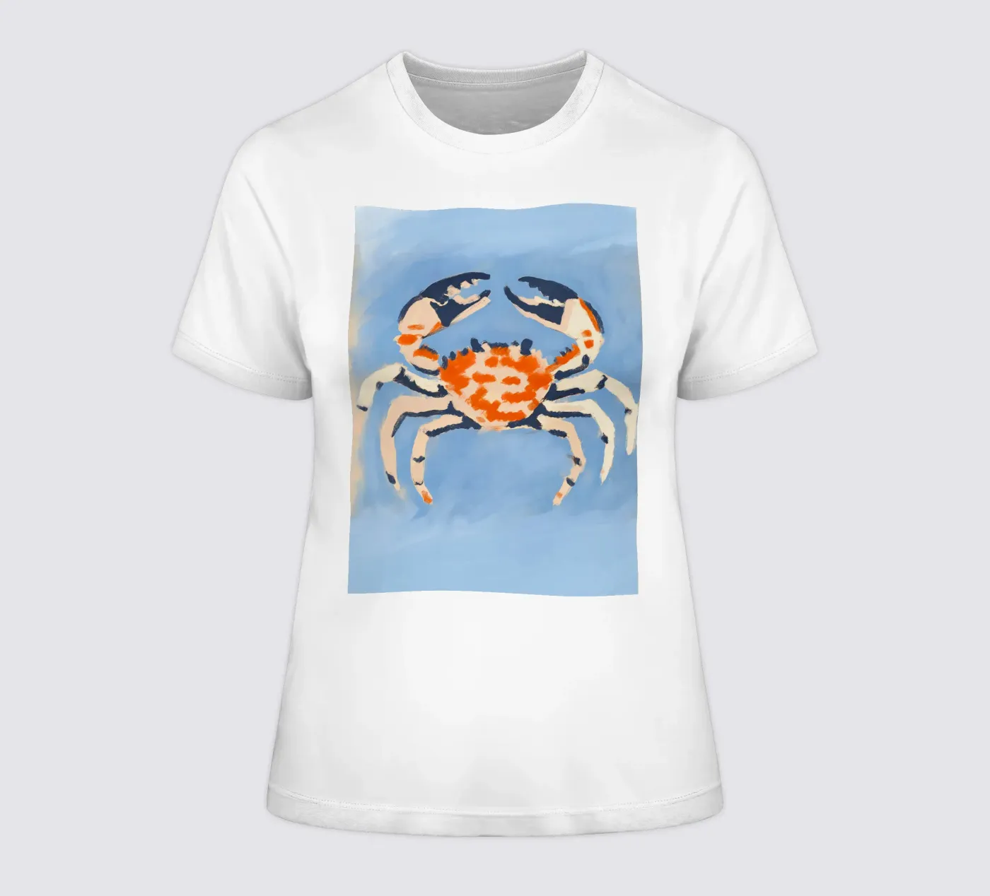 Ruby Crab t-shirt da donna da treechild