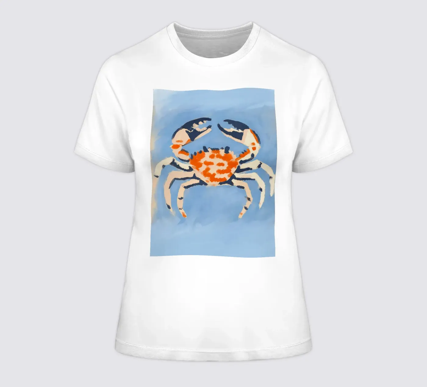 Ruby Crab t-shirt da donna da treechild