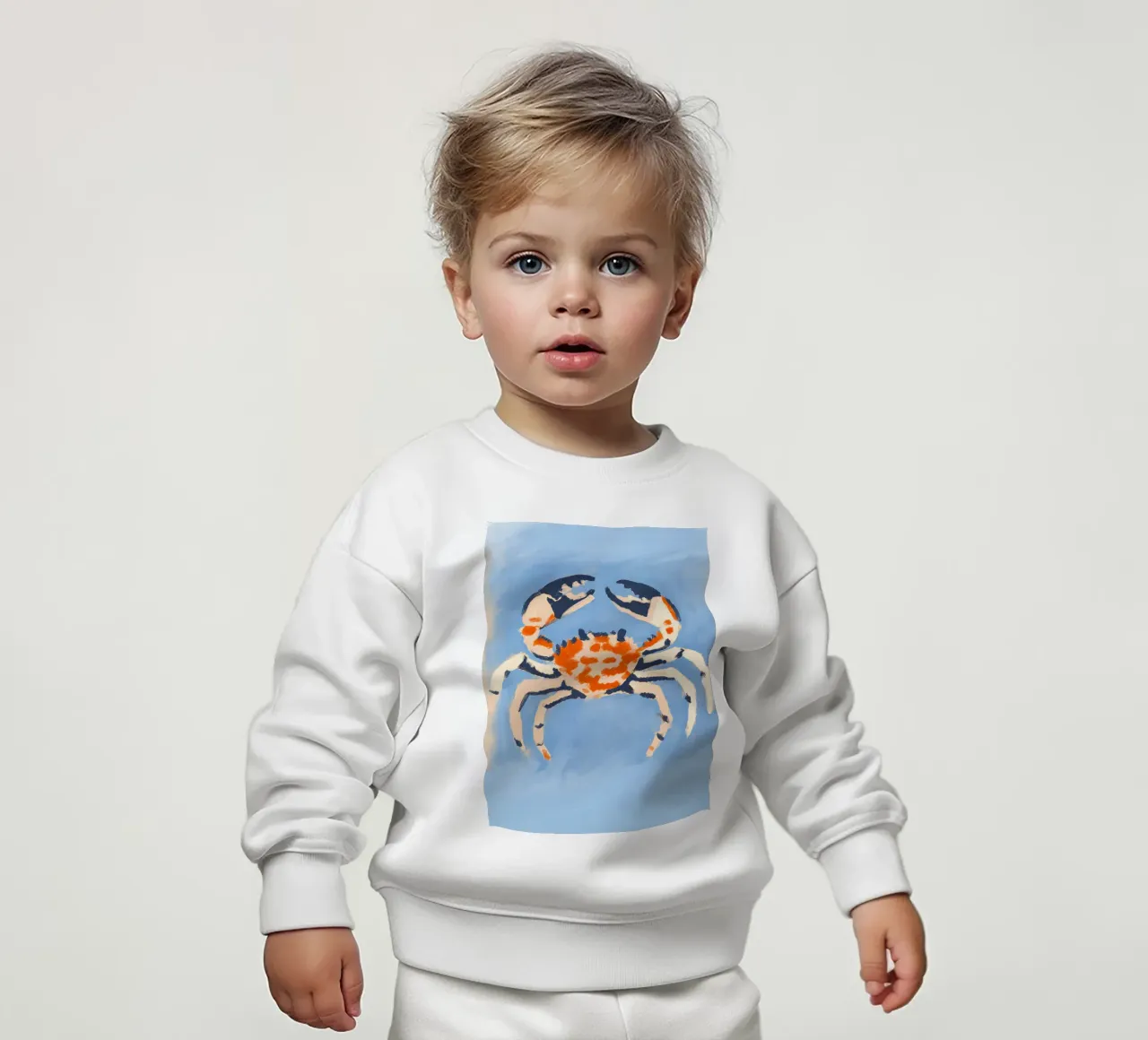 Ruby Crab felpa neonato da treechild