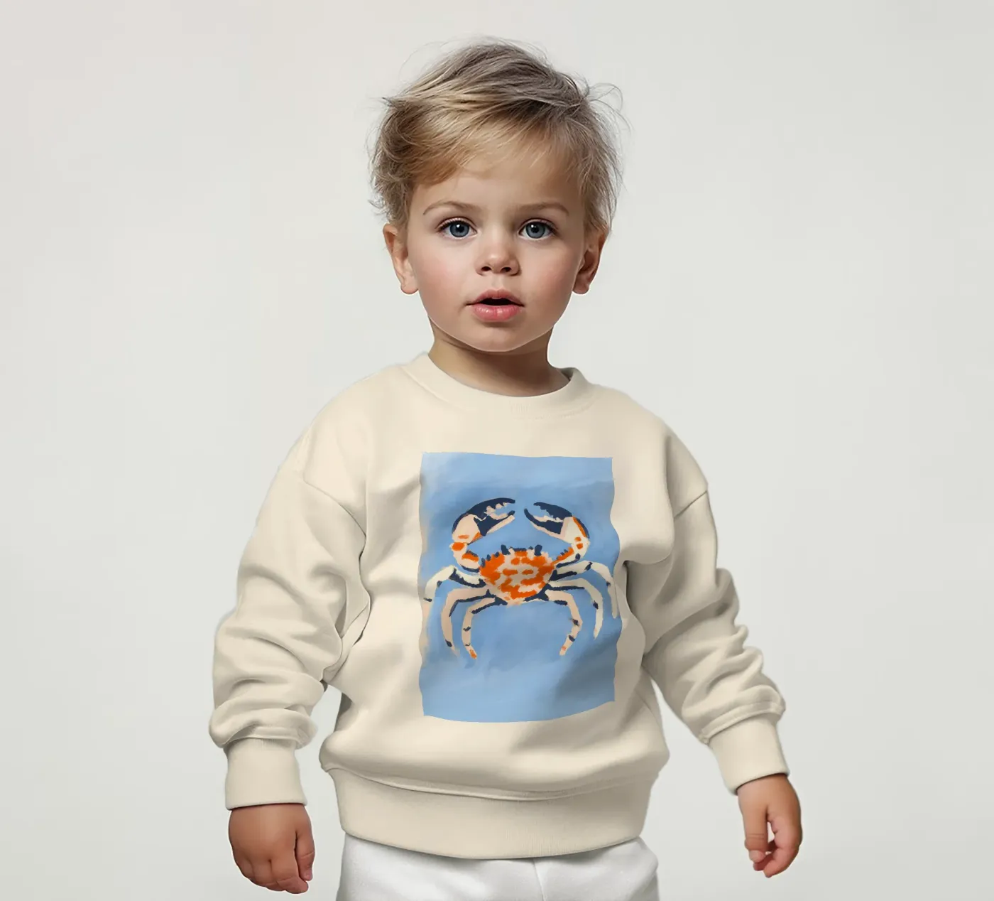 Ruby Crab felpa neonato da treechild