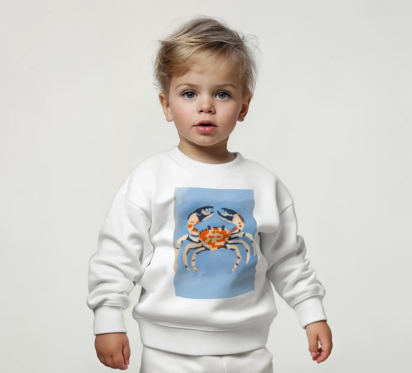 Ruby Crab felpa neonato da treechild