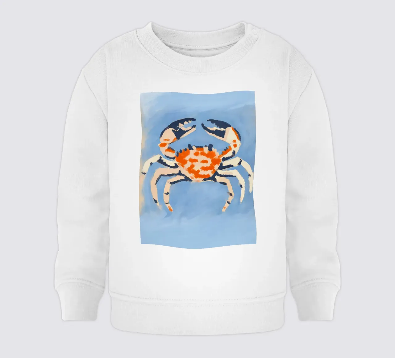 Ruby Crab felpa neonato da treechild