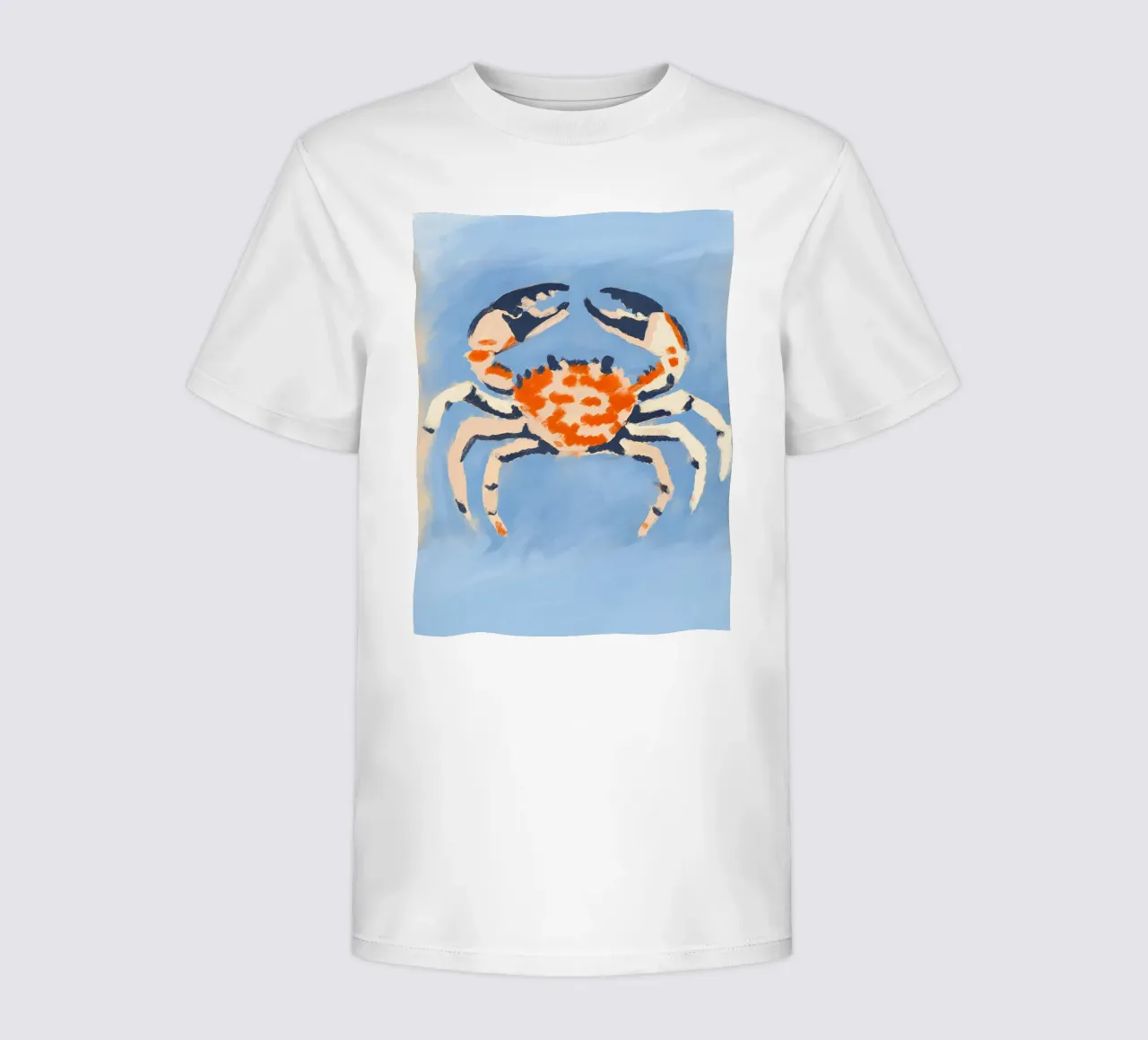 Ruby Crab t-shirt bambini da treechild