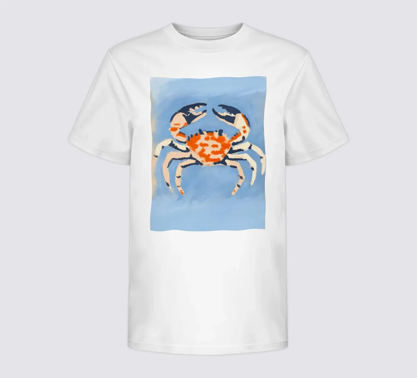 Ruby Crab kids t-shirt by treechild