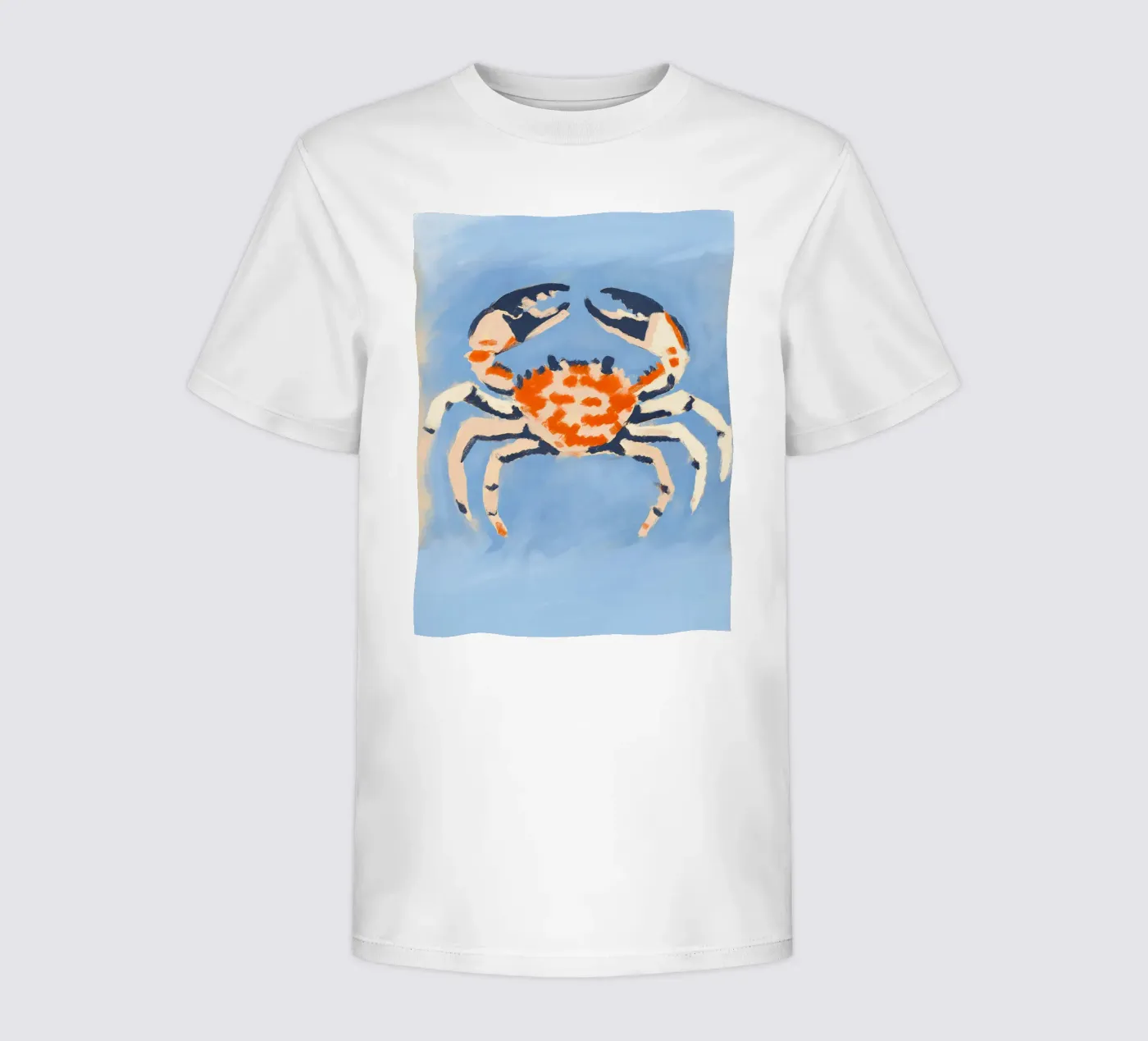Ruby Crab t-shirt bambini da treechild