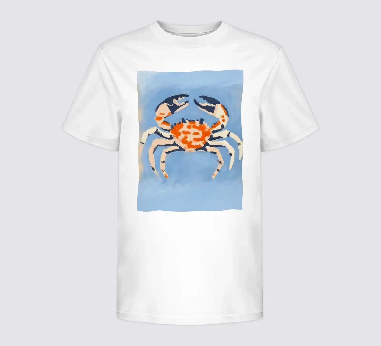 Ruby Crab t-shirt bambini da treechild