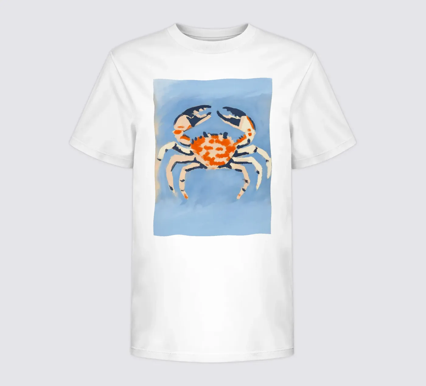 Ruby Crab kids t-shirt by treechild