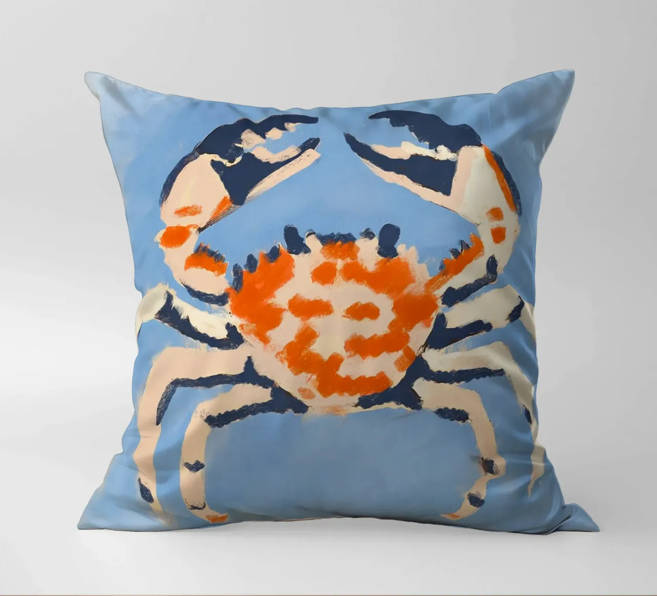 Ruby Crab cuscino da treechild