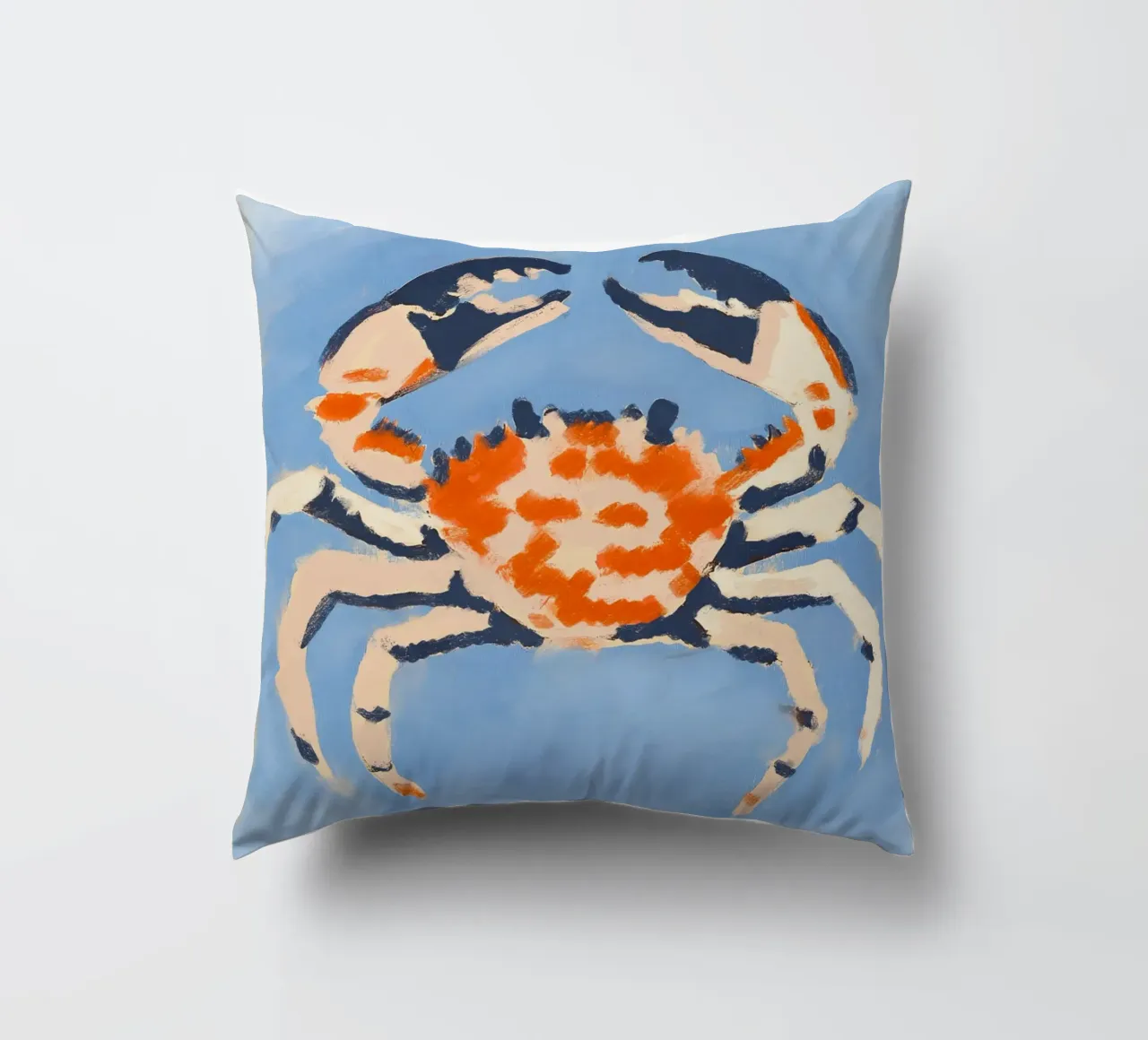 Ruby Crab Kissen von treechild