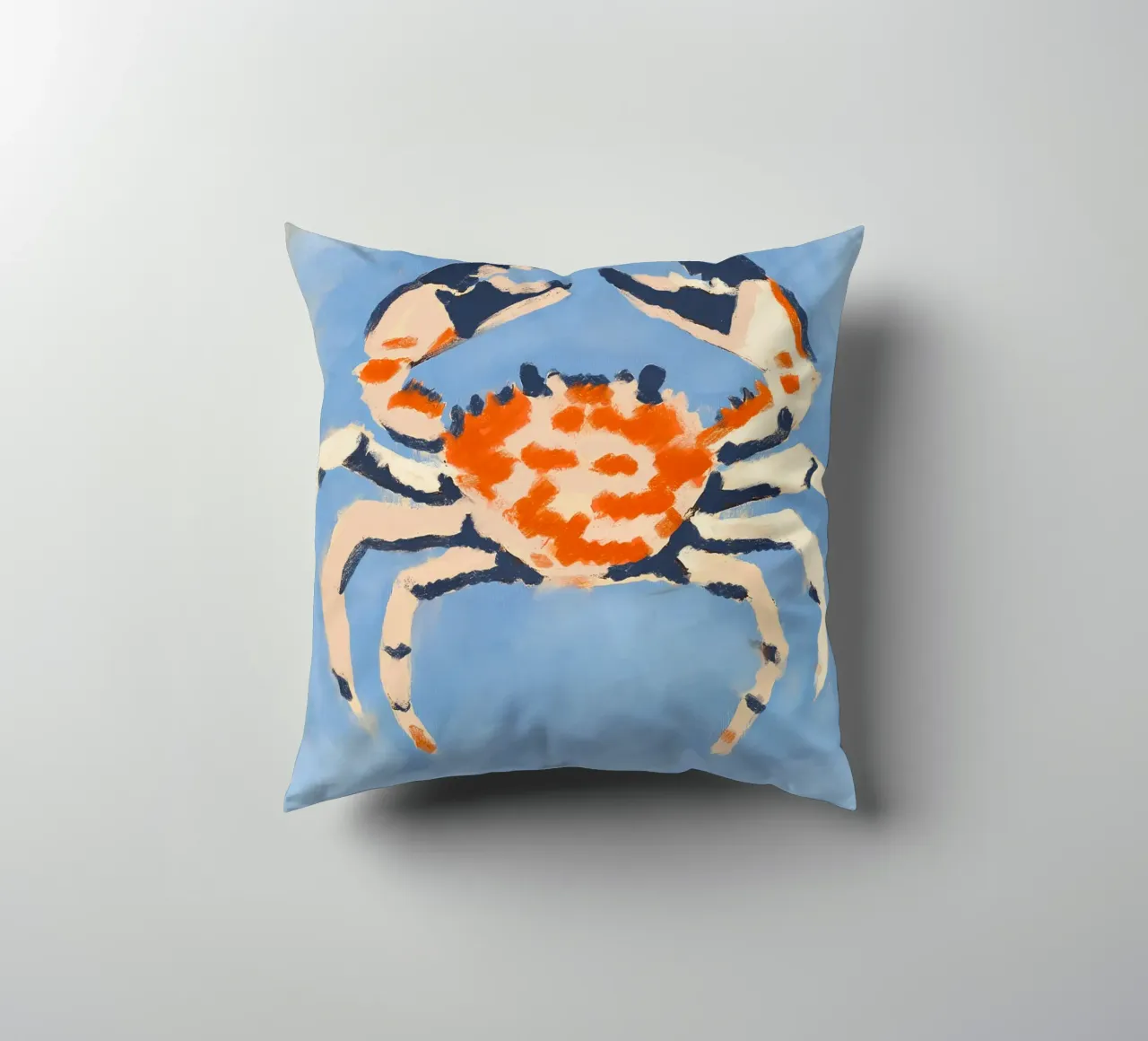 Ruby Crab cuscino da treechild