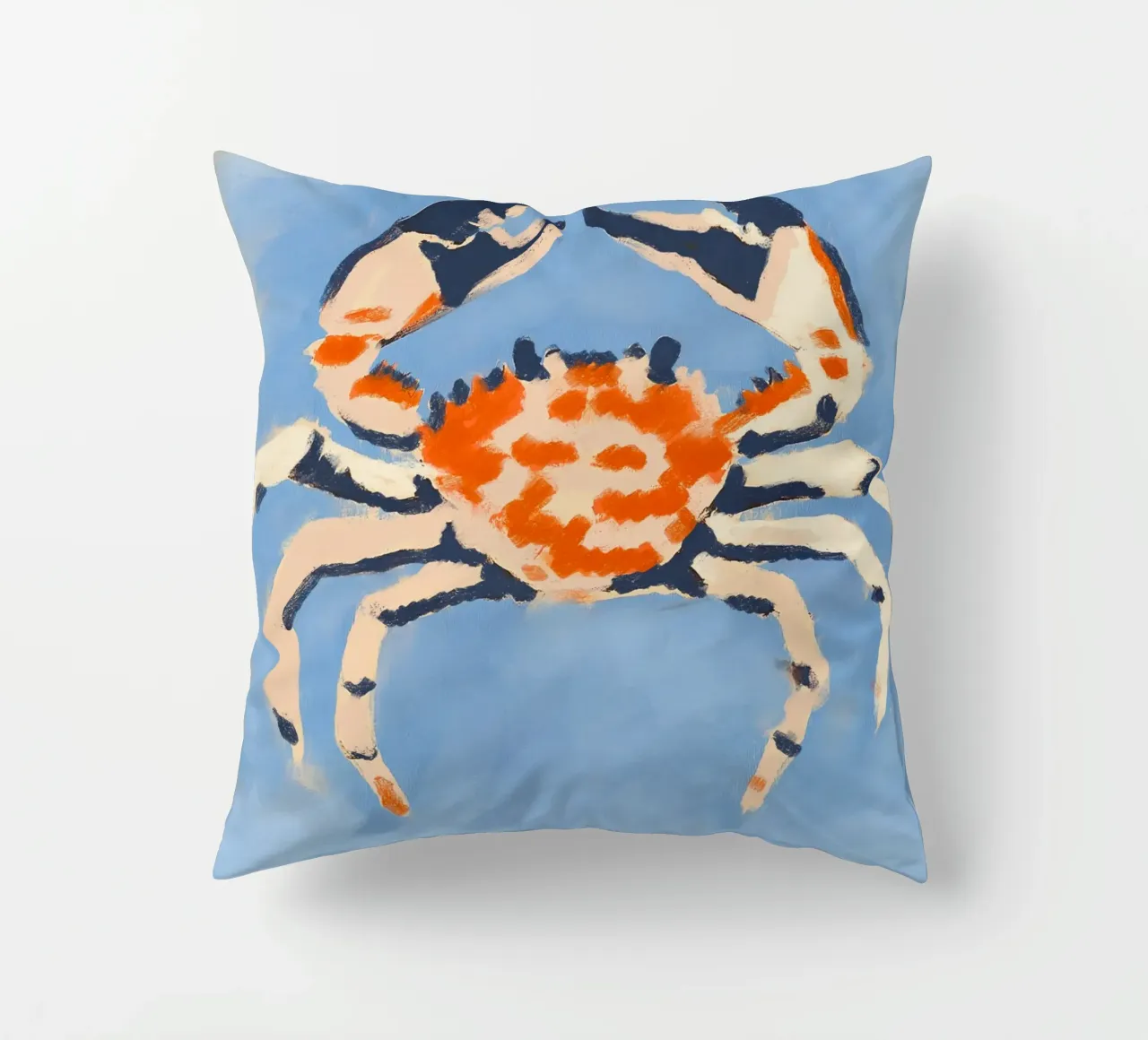 Ruby Crab Kissen von treechild