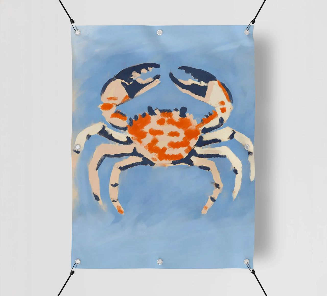 Ruby Crab telo in pvc da treechild
